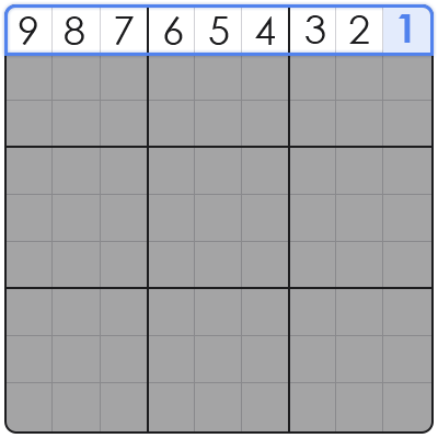 best strategy for sudoku